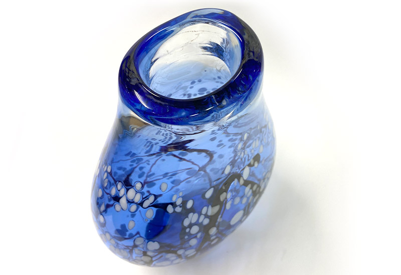 桐雪繽紛 (藍.黑白) 花瓶花器